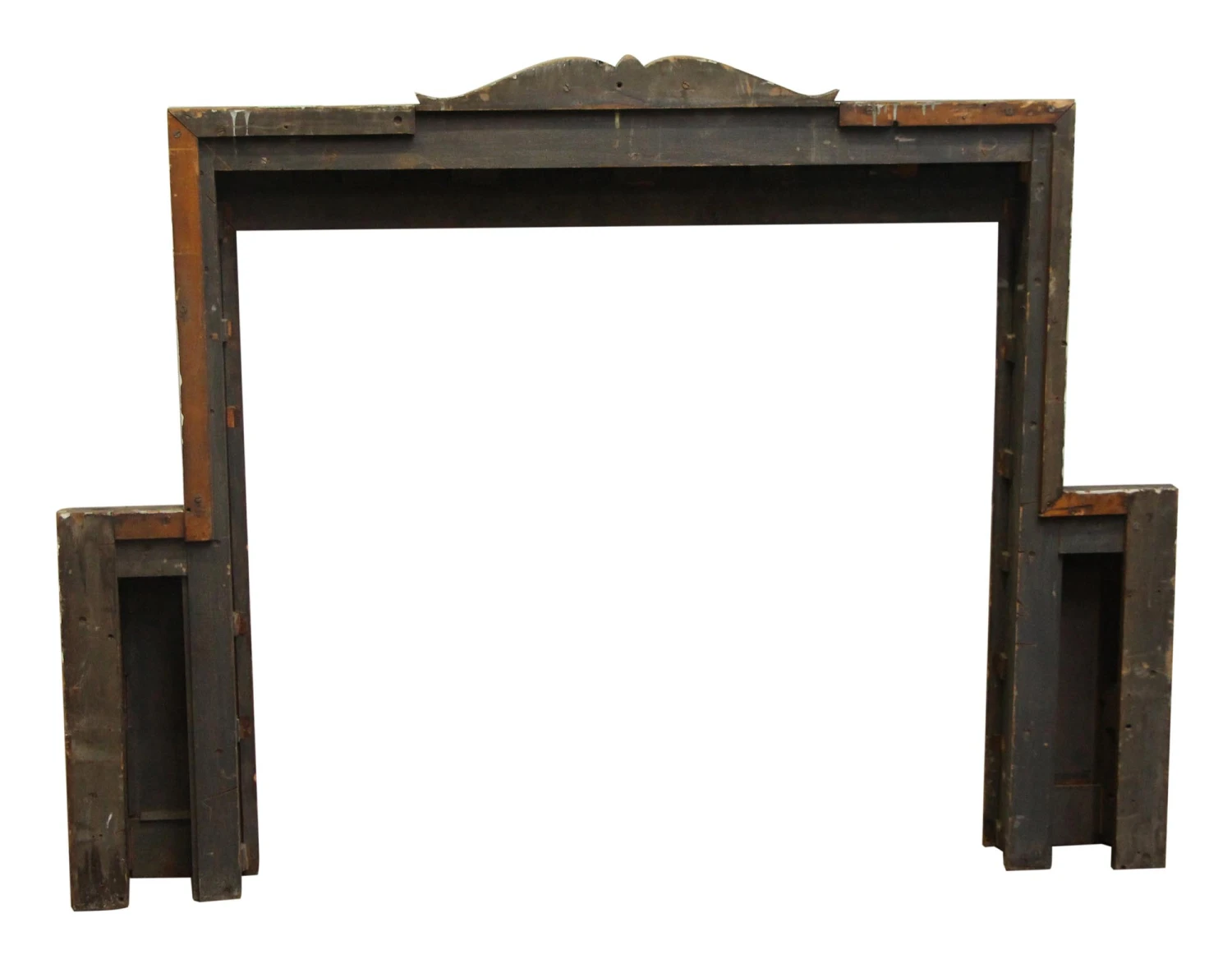 Over Mantel Frame With Side Shelves 8 Over Mantel Frame With Side Shelves - Image 6