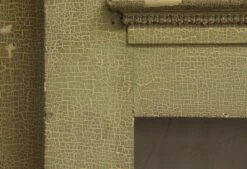 Antique 6 Ft. Tall Wood Classic Mantel With Cubby 13 Antique 6 Ft. Tall Wood Classic Mantel With Cubby -OGT Sale Store n245174 05