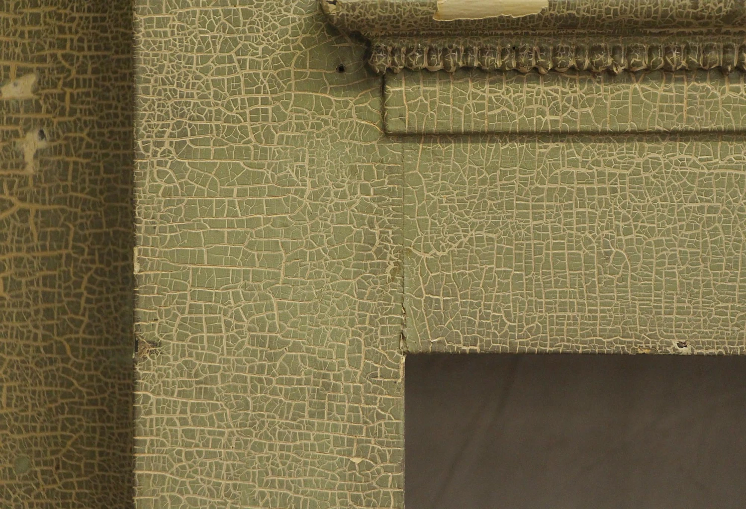 Antique 6 Ft. Tall Wood Classic Mantel With Cubby 7 Antique 6 Ft. Tall Wood Classic Mantel With Cubby - Image 5