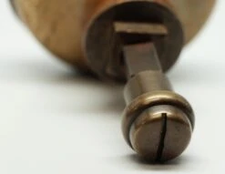 Oversize Polished Bronze Door Knob Pull -OGT Sale Store n246345 06