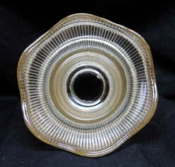 Custom Amber 6 In. Glass Holophane Style Pendant Light 9 Custom Amber 6 In. Glass Holophane Style Pendant Light -OGT Sale Store n247036 04