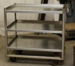 Industrial Rolling Cart With Handle Bar 10 Industrial Rolling Cart With Handle Bar -OGT Sale Store n247207 04