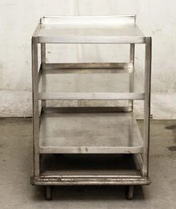 Industrial Rolling Cart With Handle Bar 11 Industrial Rolling Cart With Handle Bar -OGT Sale Store n247207 05
