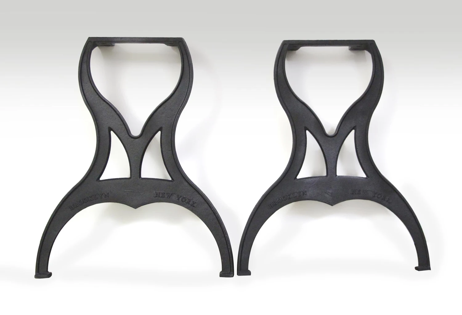 Pair Of Finished Industrial Counter Height Brooklyn Legs 6 Pair Of Finished Industrial Counter Height Brooklyn Legs - Image 4