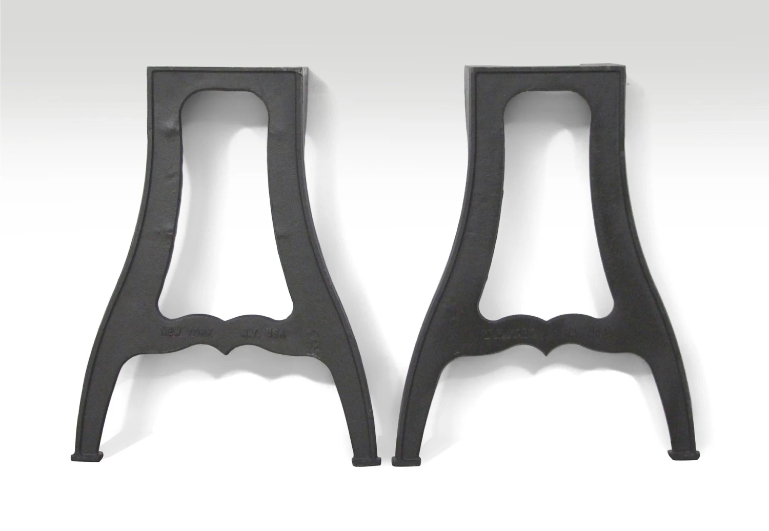 Pair Of Finished Industrial Counter Height New York Legs 6 Pair Of Finished Industrial Counter Height New York Legs - Image 4