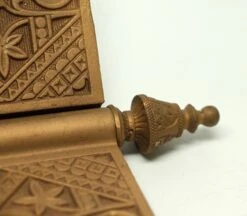 Single Matted Bronze Eastlake 4.5 X 4.5 Butt Antique Door Hinge 13 Single Matted Bronze Eastlake 4.5 X 4.5 Butt Antique Door Hinge -OGT Sale Store n248031 06