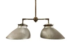 Industrial Double Mercury Glass Pendant Light -OGT Sale Store n248097 06