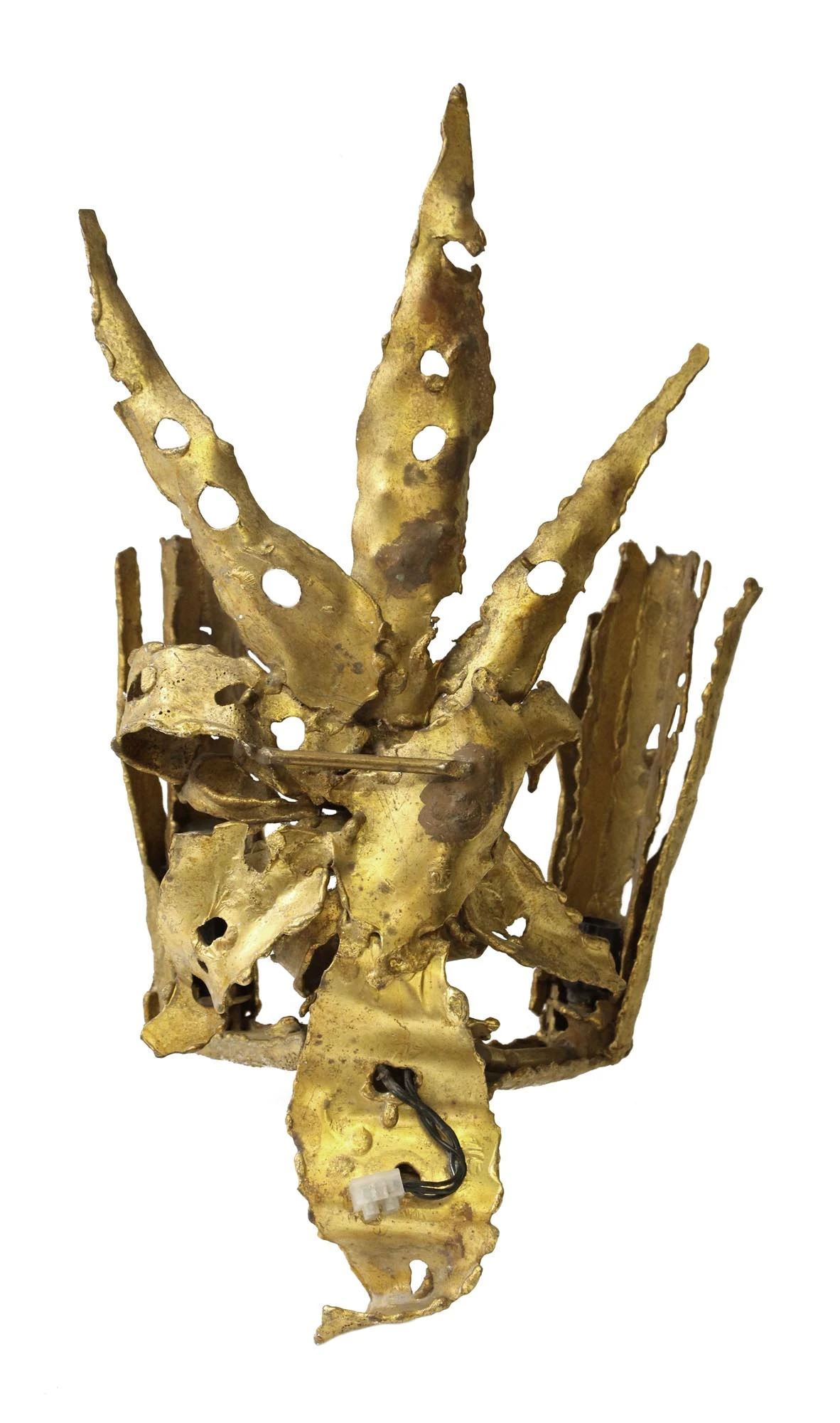 Antique Hand Crafted Brutish Wall Sconce 11 Antique Hand Crafted Brutish Wall Sconce - Image 9