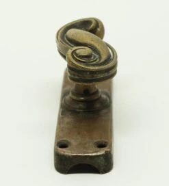 Antique Swirl Bolt Knob With Back Plate 15 Antique Swirl Bolt Knob With Back Plate -OGT Sale Store n248176 06