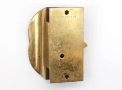 Vintage Brass Cabinet Lock Set With Strike Plate -OGT Sale Store n248990 05