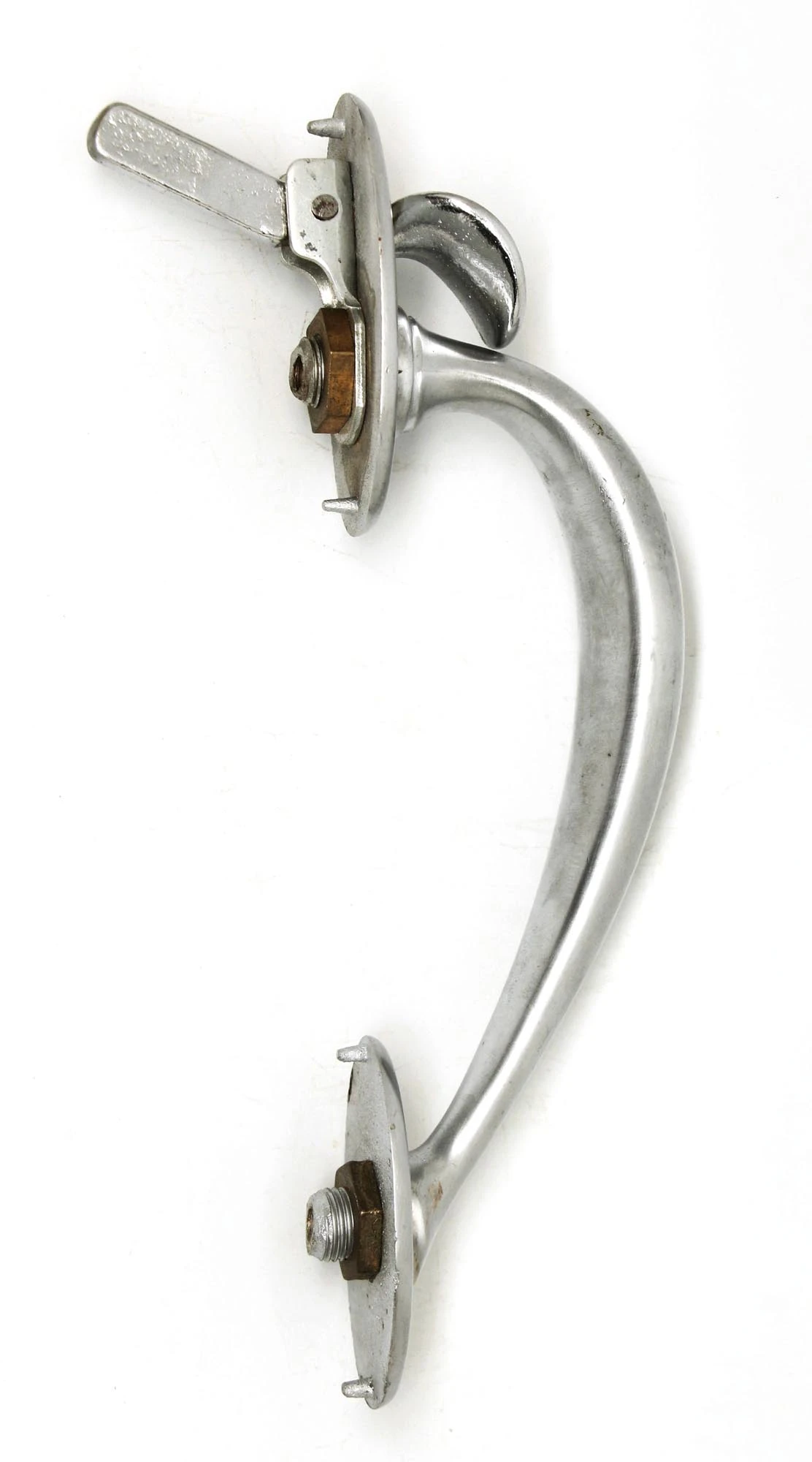 Vintage 9 In. Modern Brushed Steel Door Pull 6 Vintage 9 In. Modern Brushed Steel Door Pull - Image 4