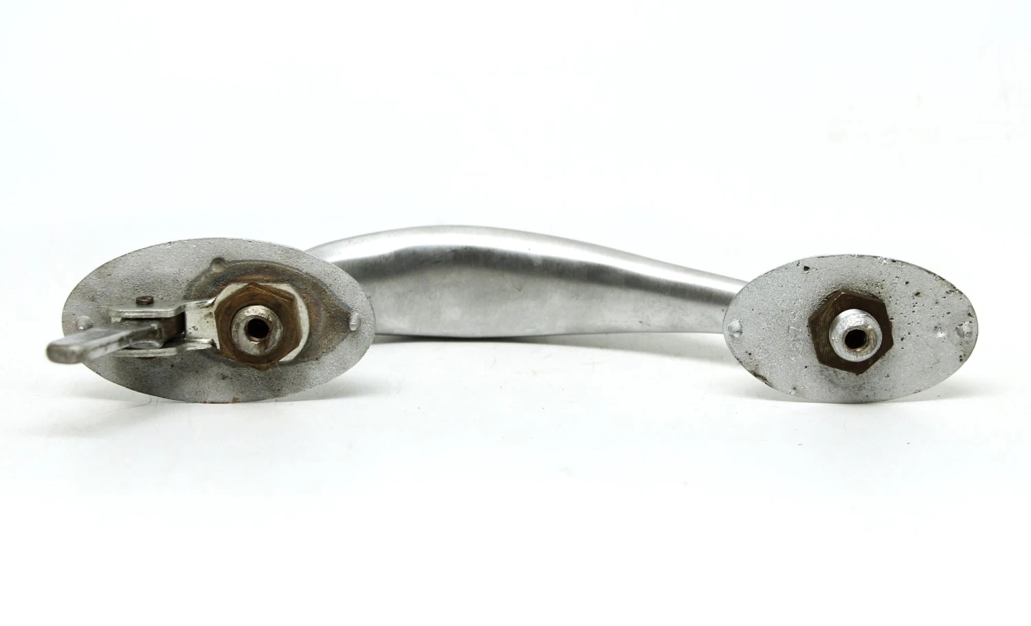 Vintage 9 In. Modern Brushed Steel Door Pull 7 Vintage 9 In. Modern Brushed Steel Door Pull - Image 5