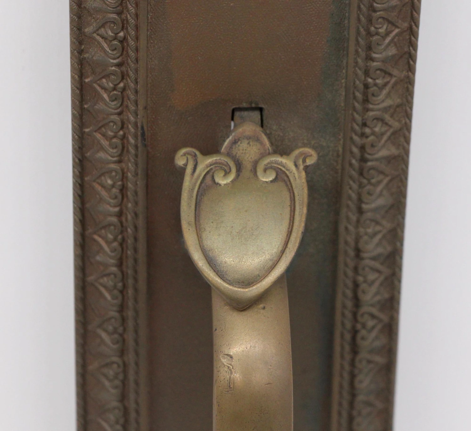 Pair Of Antique 18 In. Neoclassical Copper Entry Bronze Door Pulls 6 Pair Of Antique 18 In. Neoclassical Copper Entry Bronze Door Pulls - Image 4