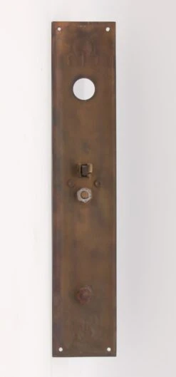 Pair Of Antique 18 In. Neoclassical Copper Entry Bronze Door Pulls 17 Pair Of Antique 18 In. Neoclassical Copper Entry Bronze Door Pulls -OGT Sale Store n249047 07