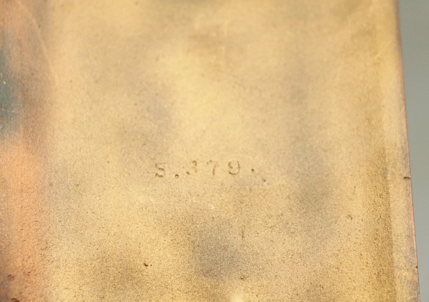 Pair Of Antique 18 In. Neoclassical Copper Entry Bronze Door Pulls 11 Pair Of Antique 18 In. Neoclassical Copper Entry Bronze Door Pulls - Image 9