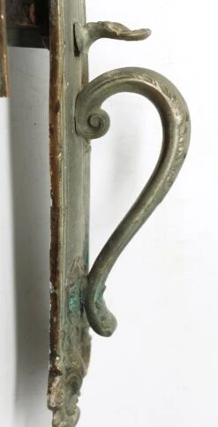 Victorian 18 In. Bronze Yale & Towne Pulls With Lock 22 Victorian 18 In. Bronze Yale & Towne Pulls With Lock -OGT Sale Store n249048 06