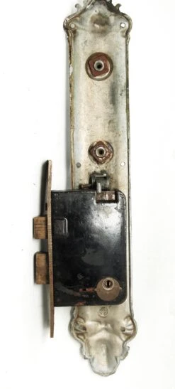 Victorian 18 In. Bronze Yale & Towne Pulls With Lock 23 Victorian 18 In. Bronze Yale & Towne Pulls With Lock -OGT Sale Store n249048 07