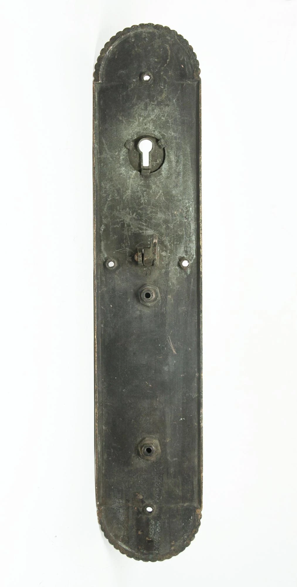 Antique 17.25 In. Bronze Arts & Crafts Door Pull 7 Antique 17.25 In. Bronze Arts & Crafts Door Pull - Image 5