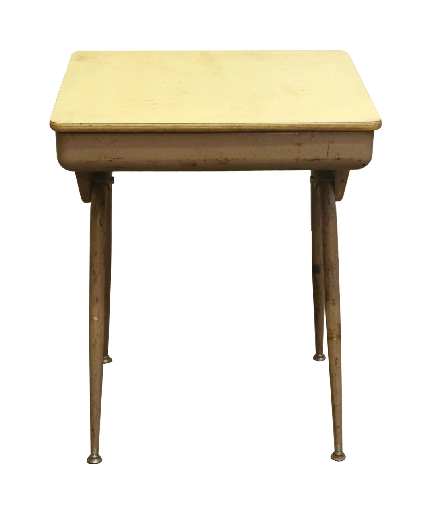 Mid Century Modern School Desk With Hinged Open Top 7 Mid Century Modern School Desk With Hinged Open Top - Image 5
