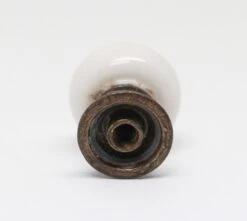 Vintage White Milk Glass 0.875 In. Drawer Cabinet Knob -OGT Sale Store n250933a 04