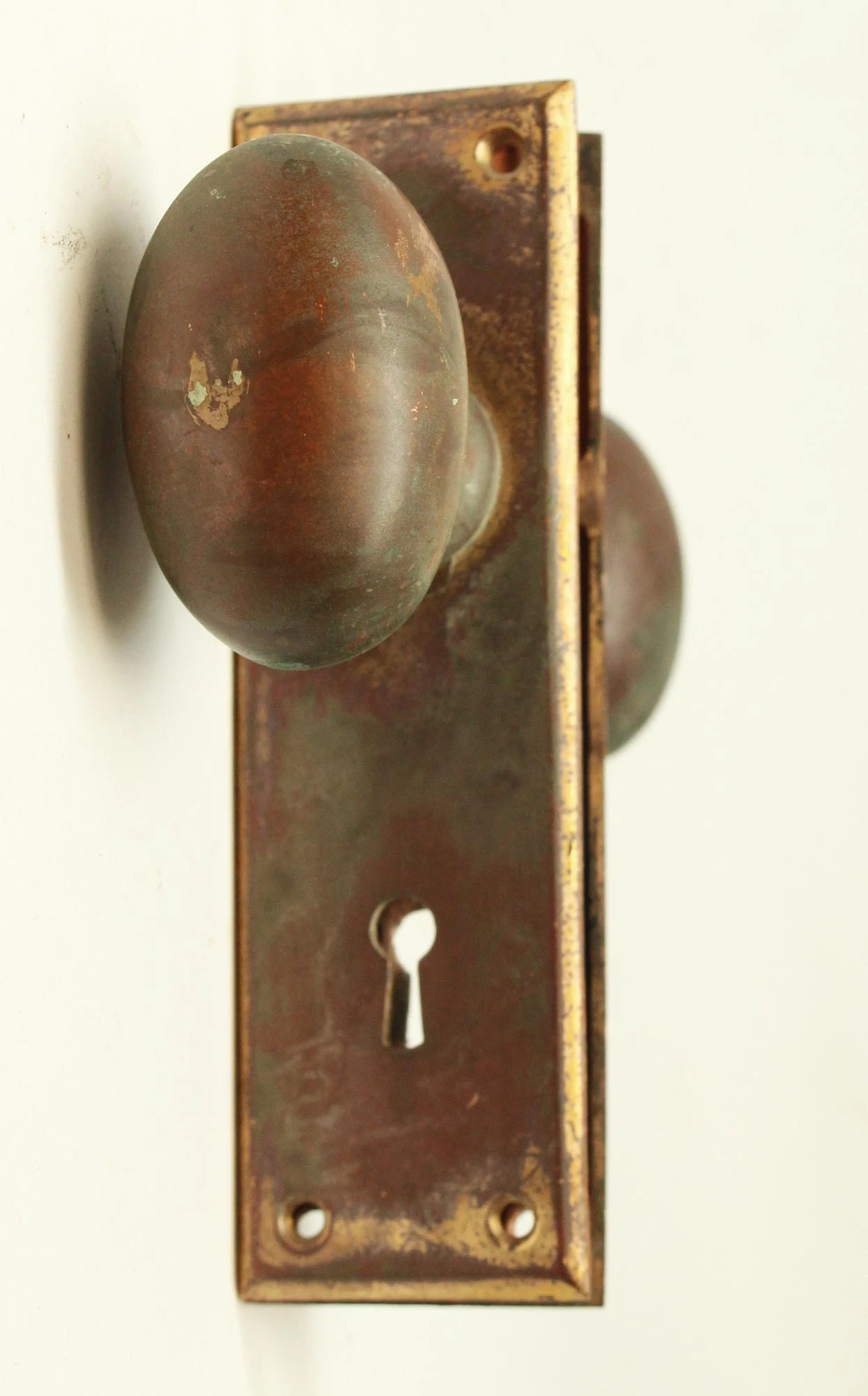 Antique Bronze Oval Heavy Knob Set 7 Antique Bronze Oval Heavy Knob Set - Image 5