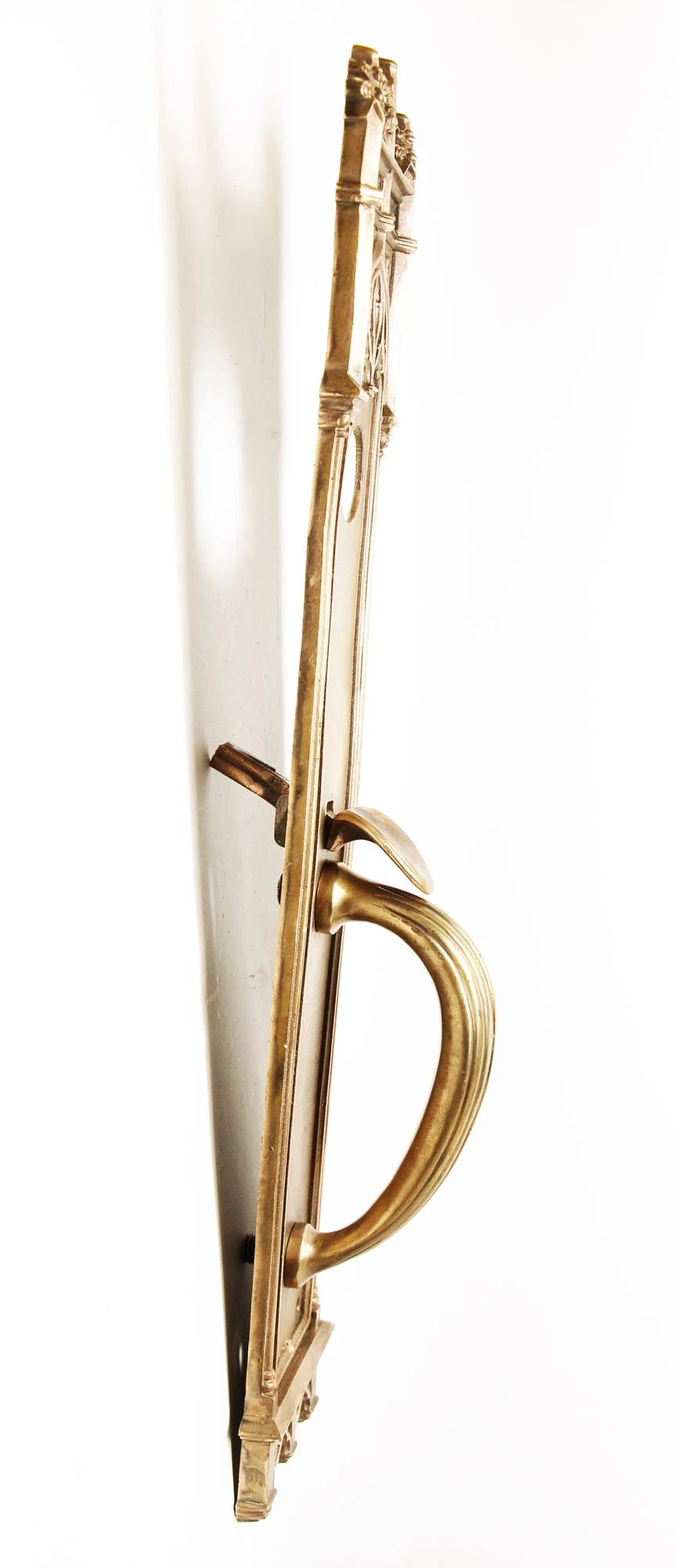 Antique Gothic 19 In. Bronze Entry Door Handle Pull 7 Antique Gothic 19 In. Bronze Entry Door Handle Pull - Image 5