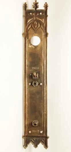 Antique Gothic 19 In. Bronze Entry Door Handle Pull 15 Antique Gothic 19 In. Bronze Entry Door Handle Pull -OGT Sale Store n252571 06