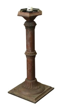 Antique Ecclesiastical Bronze Standing Exterior Lamps -OGT Sale Store n254131 06