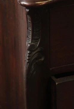 Queen Anne Mahogany Vanity Dresser 21 Queen Anne Mahogany Vanity Dresser -OGT Sale Store n254408 06