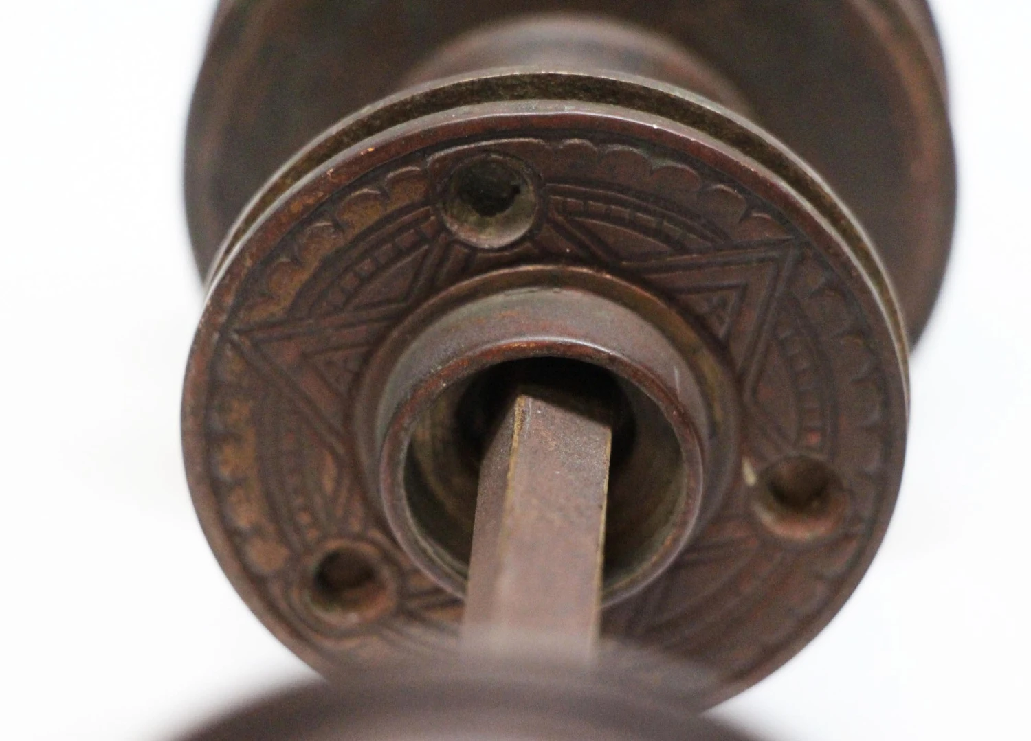 Antique Bronze Corbin Gothic Knob Set 6 Antique Bronze Corbin Gothic Knob Set - Image 4