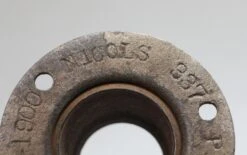 Large Antique Ornate Steel Rosette 13 Large Antique Ornate Steel Rosette -OGT Sale Store n254564 05