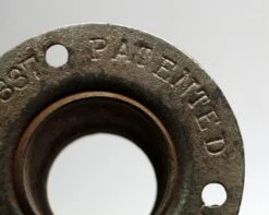 Large Antique Ornate Steel Rosette 14 Large Antique Ornate Steel Rosette -OGT Sale Store n254564 06