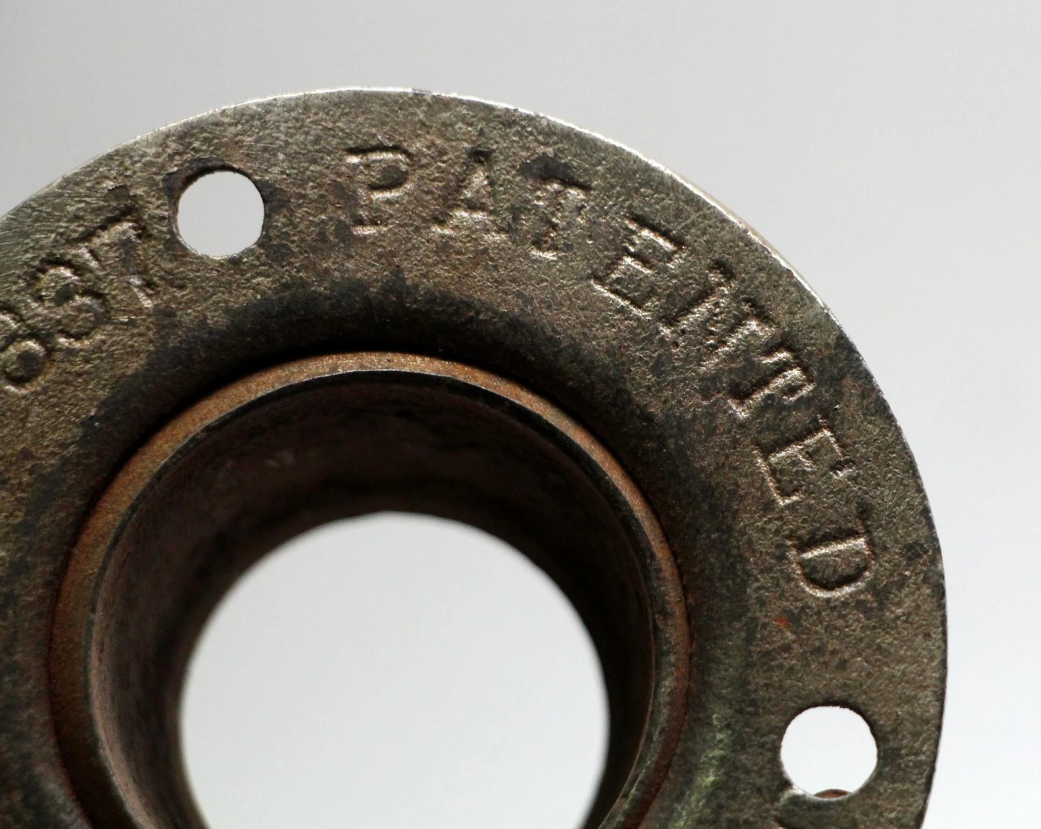 Large Antique Ornate Steel Rosette 8 Large Antique Ornate Steel Rosette - Image 6