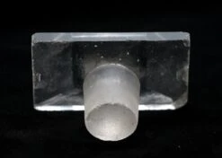 Vintage Rectangular Clear Glass Bottle Stopper 9 Vintage Rectangular Clear Glass Bottle Stopper -OGT Sale Store n254909 04