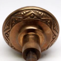 Antique 1880s Brass Vernacular Passage Door Knobs -OGT Sale Store n254957 05