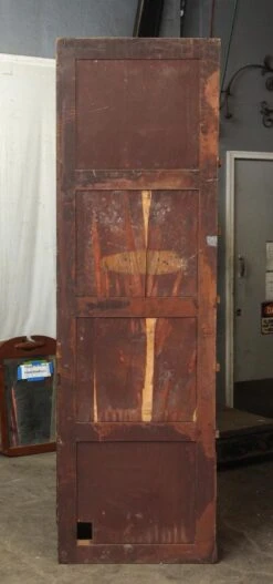 Tall Wood Built-in Cabinet With Glass Front 17 Tall Wood Built-in Cabinet With Glass Front -OGT Sale Store n255030 08