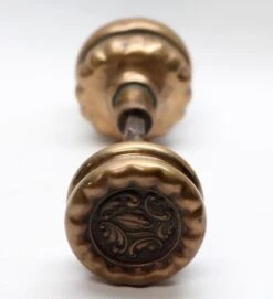 Antique 1890s Bronze Reading Rococo Passage Door Knobs -OGT Sale Store n255541 04