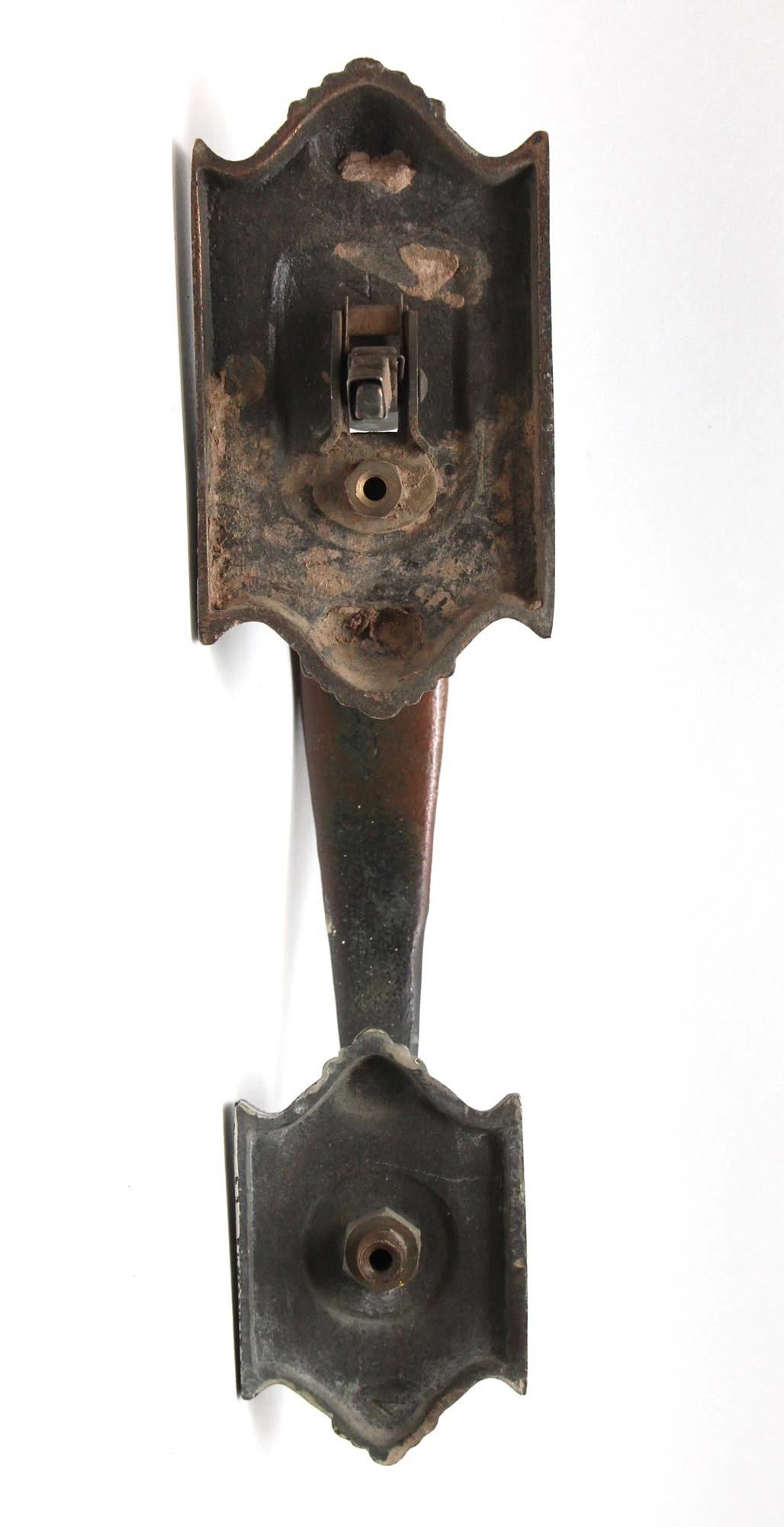 Antique Bronze 10.5 In. Arts & Crafts Door Pull With Thumb Latch 7 Antique Bronze 10.5 In. Arts & Crafts Door Pull With Thumb Latch - Image 5