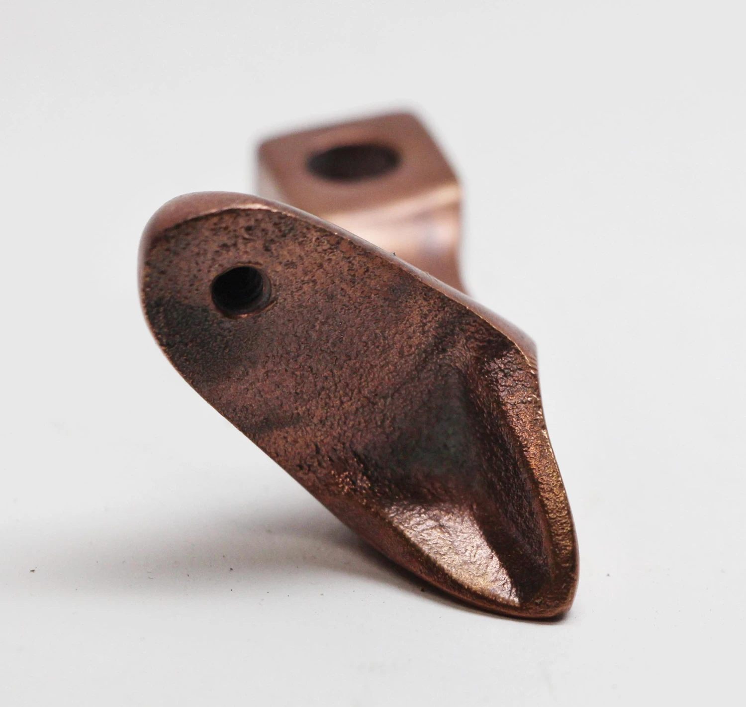 Copper Plated Brass Lever Drawer Pull 6 Copper Plated Brass Lever Drawer Pull - Image 4