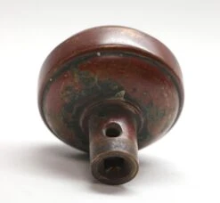 Antique Basic Round Bronze Single Passage Door Knob 9 Antique Basic Round Bronze Single Passage Door Knob -OGT Sale Store n256954 04