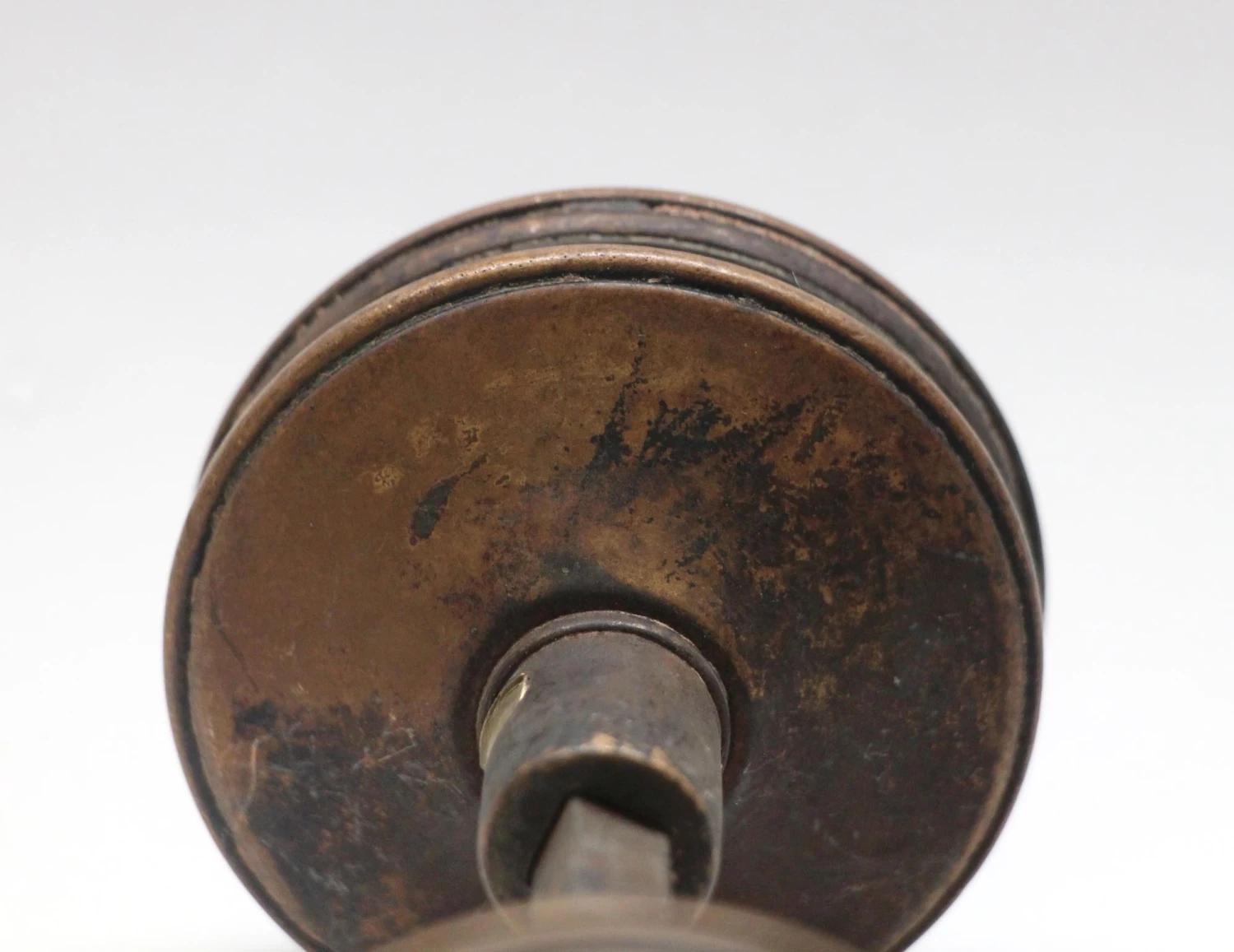 Antique 1880s Corbin Gothic Bronze Entry Door Knobs 7 Antique 1880s Corbin Gothic Bronze Entry Door Knobs - Image 5