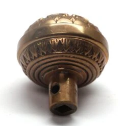 Antique Nashua 8 Fold Brass Door Knob -OGT Sale Store n257036 04