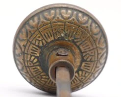 Antique Kenton Lock Dark Bronze 4 Fold Passage Door Knob -OGT Sale Store n257042 05