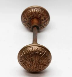 Antique Lockwood Polished Bronze Entry Door Knobs -OGT Sale Store n257088 04