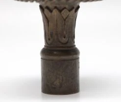 Vintage Cast Bronze Floral Passage Door Knob -OGT Sale Store n257582 04