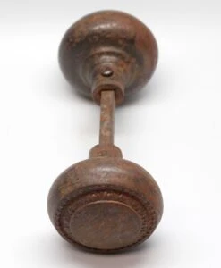 Antique Cast Iron Concentric Passage Door Knobs -OGT Sale Store n257585 04