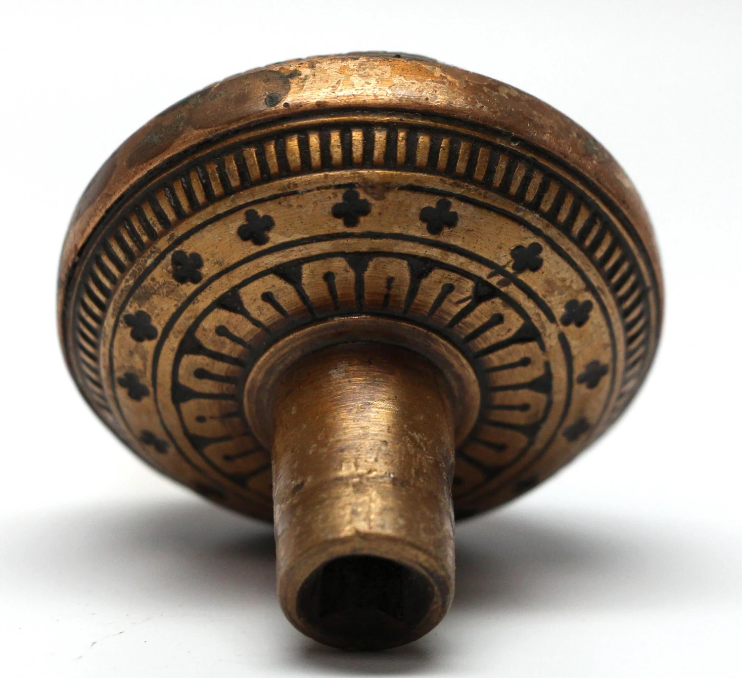 Vernacular Bronze Norwich Concentric Passage Door Knob 6 Vernacular Bronze Norwich Concentric Passage Door Knob - Image 4