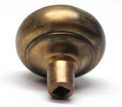 Antique French Radial Sargent Brass Dunkirk Passage Door Knob -OGT Sale Store n257613 04