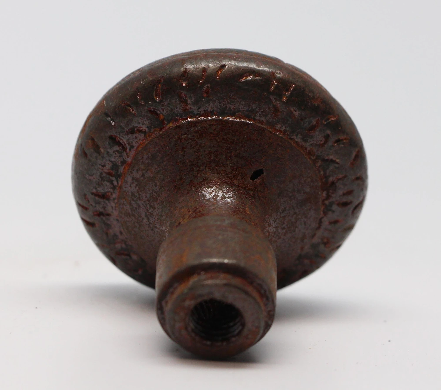 Arts & Crafts Cast Iron Door Knob 6 Arts & Crafts Cast Iron Door Knob - Image 4