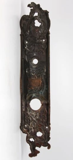 Antique Bronze Reading Belfort Entry Door Plates -OGT Sale Store n257795 05